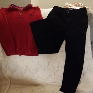 Set- sweater and pants/ CHAPS